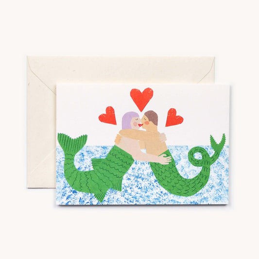 Mermaids Greetings Card