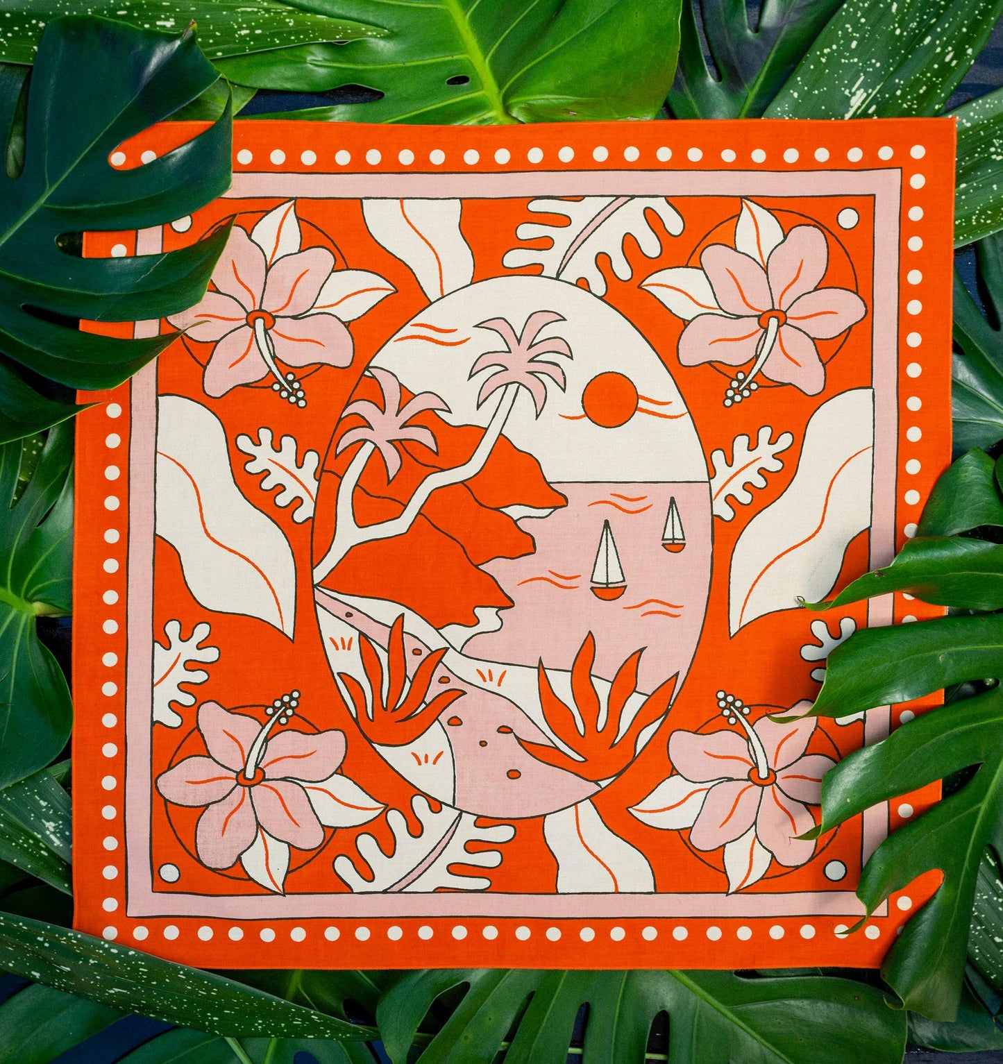 Na'Pali Coast Organic Cotton Bandana
