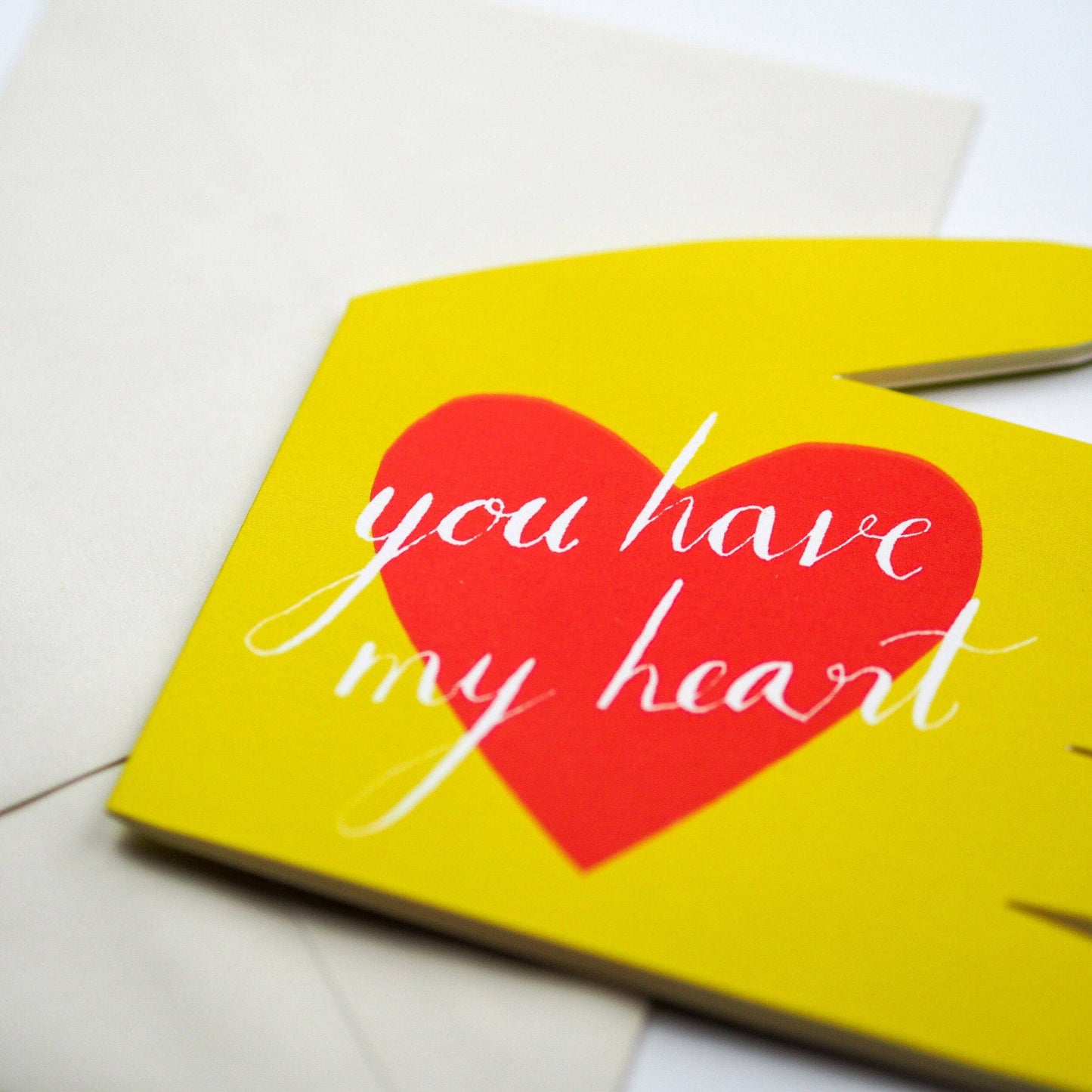 You Have My Heart Greetings Card