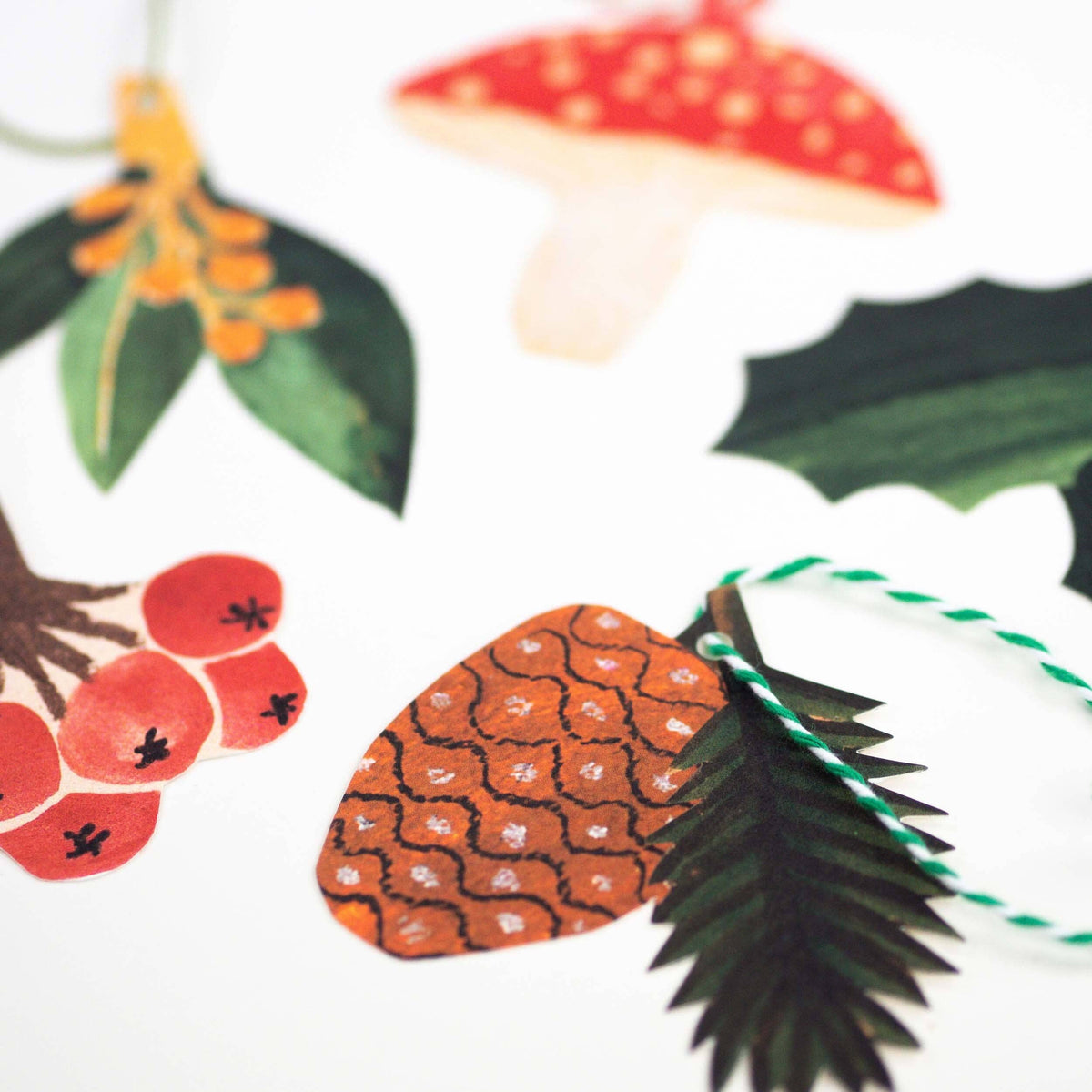 Set of Festive Gift Tags