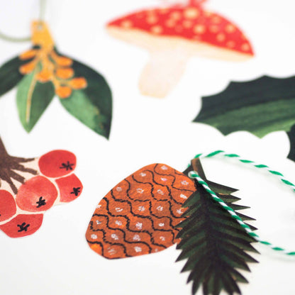 Set of Festive Gift Tags