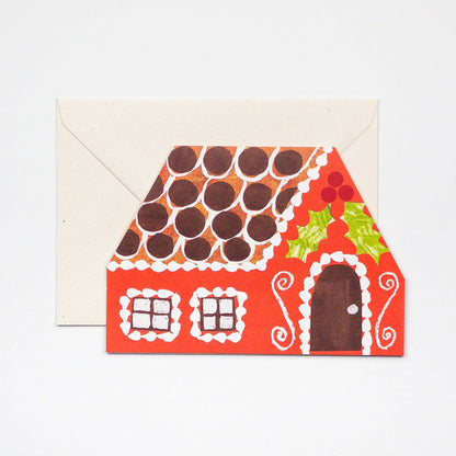 Gingerbread House Christmas Card