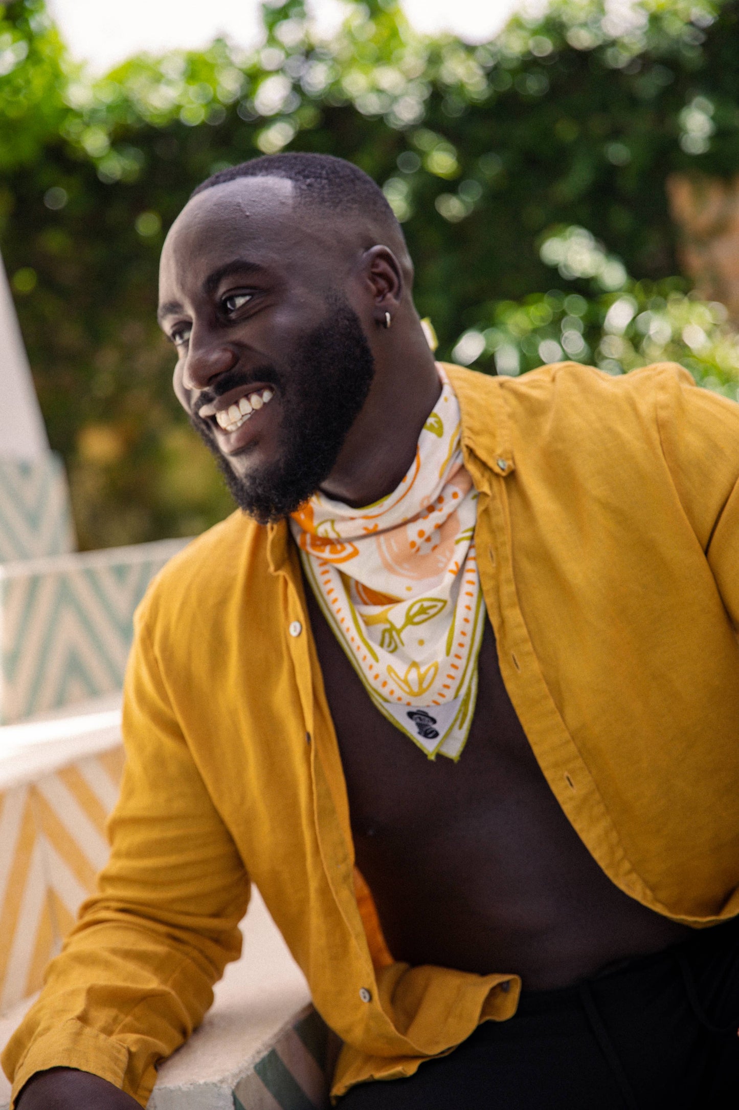 Picked From Paradise Organic Cotton Bandana
