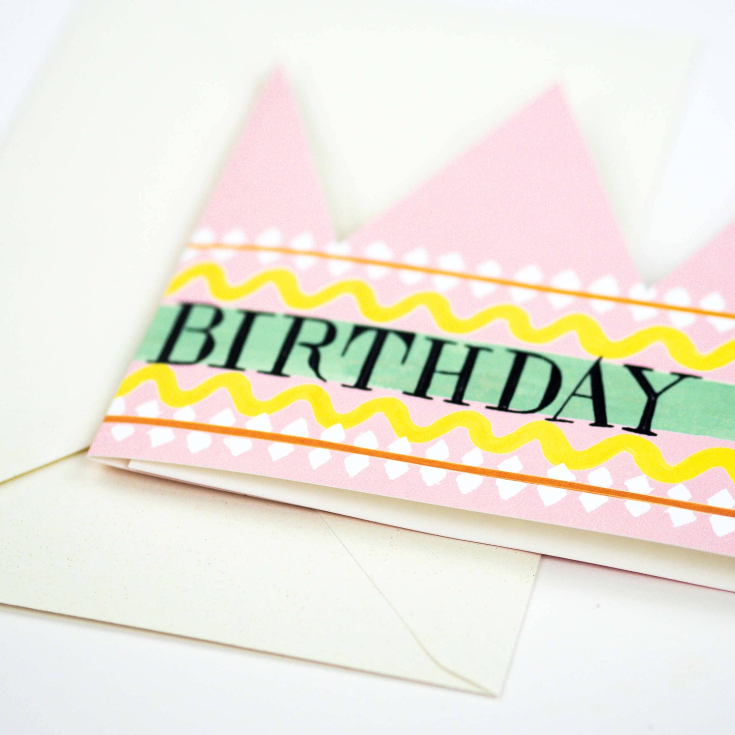 'Birthday Queen' Party Hat Card