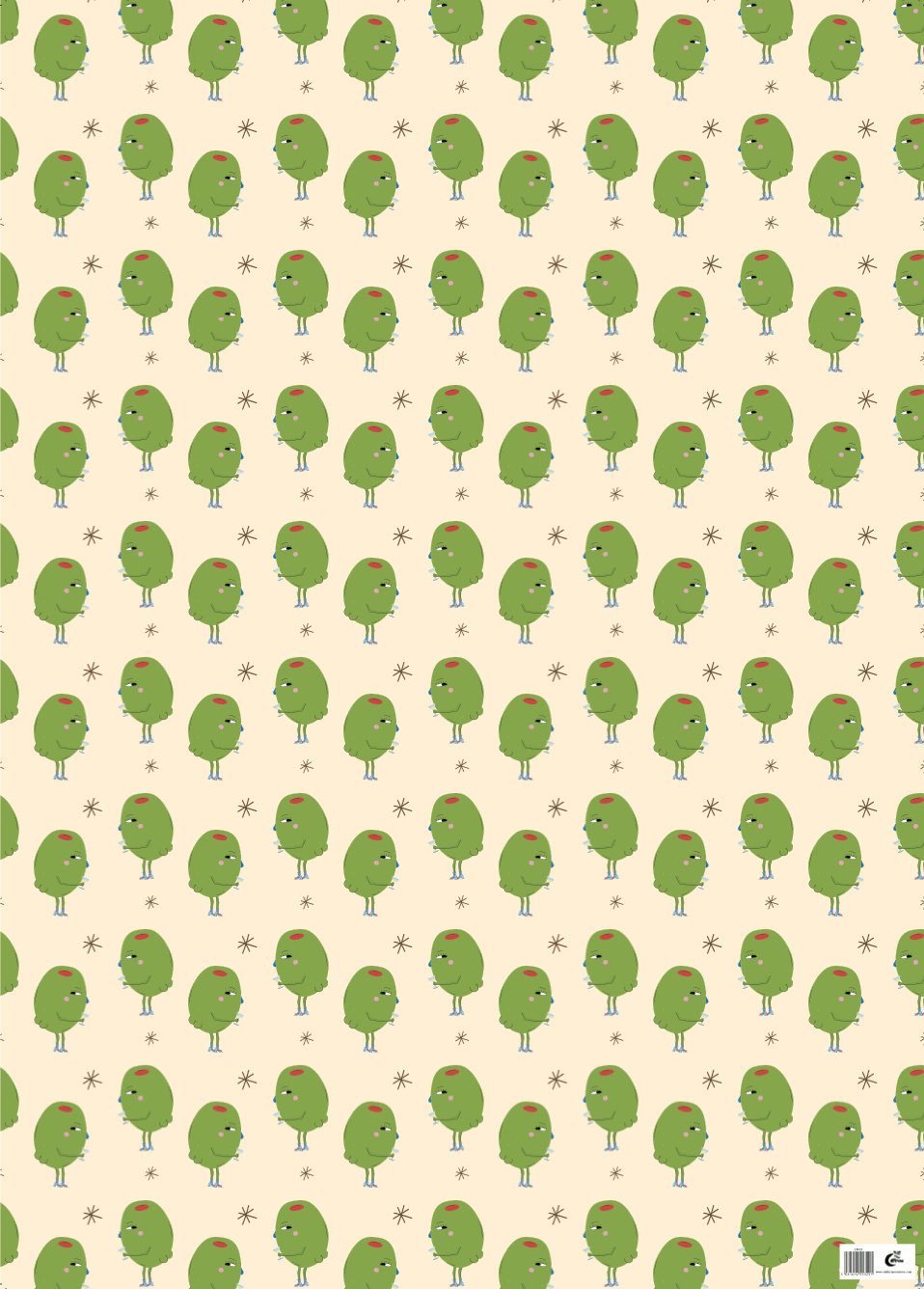 Olives Gift Wrap Sheet