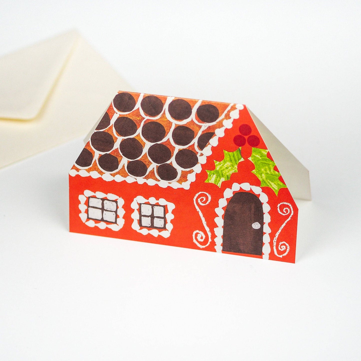 Gingerbread House Christmas Card