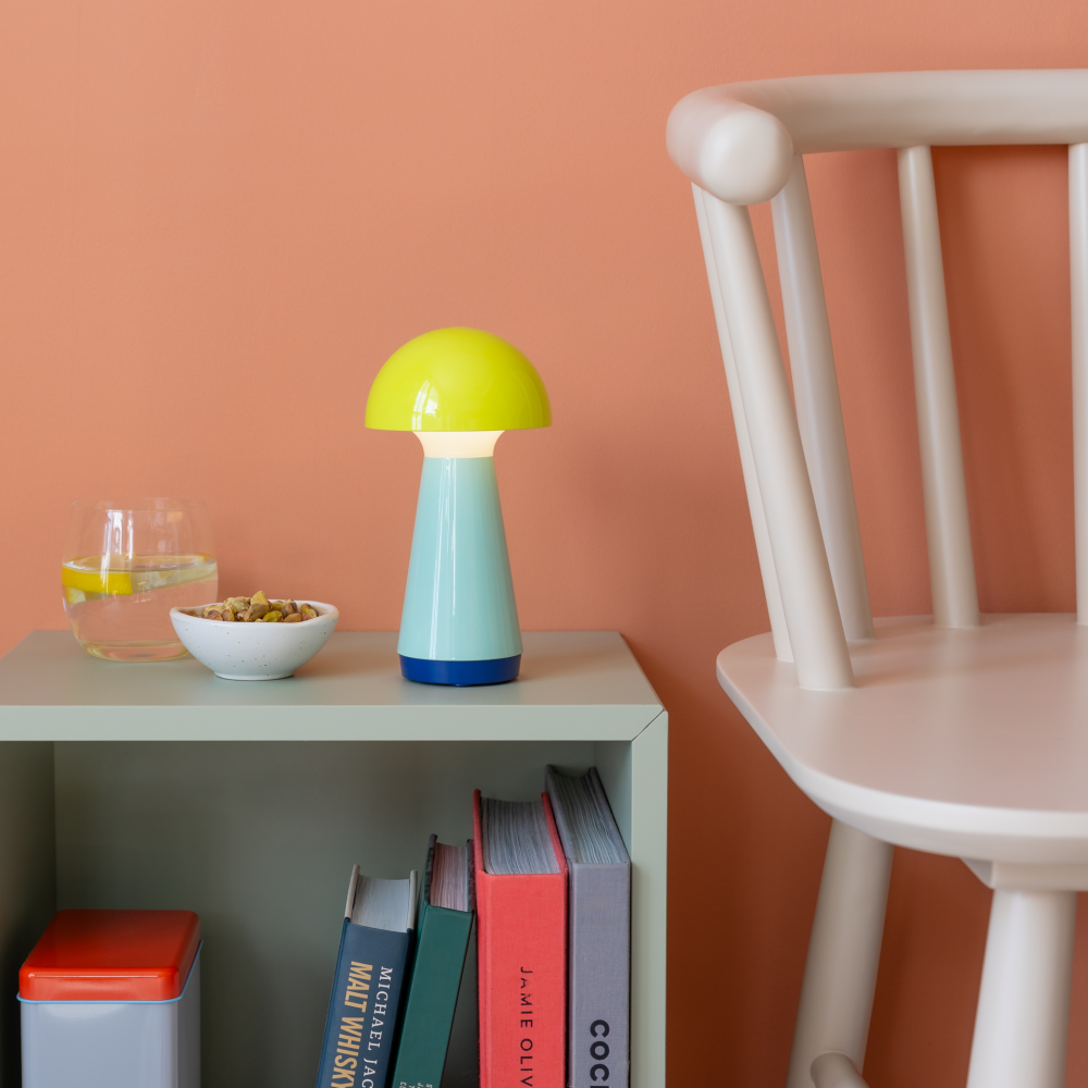 Table Lamp Bobbi in Yellow