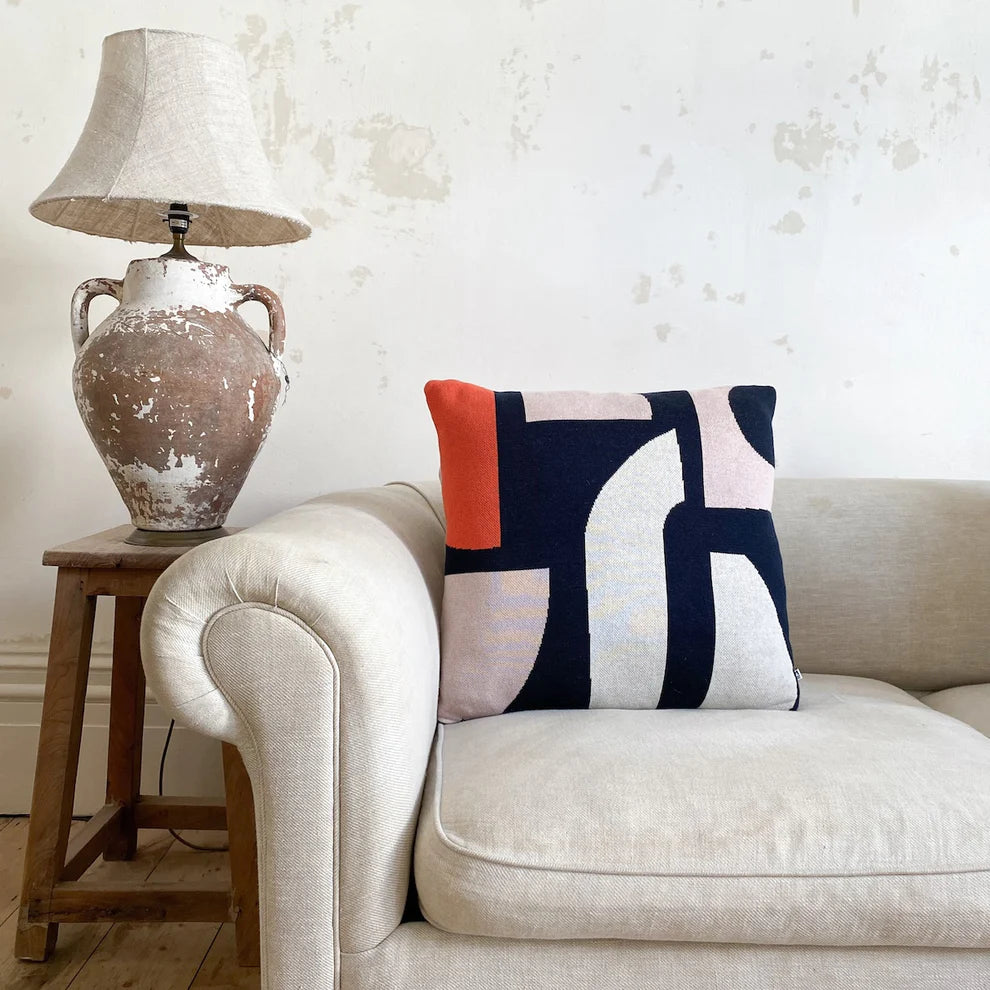 Bruten Cushion in Navy