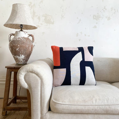 Bruten Cushion in Navy