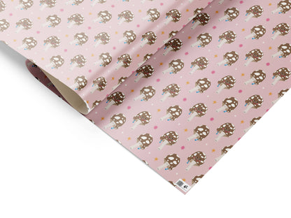 Mushroom Gift Wrap Sheet