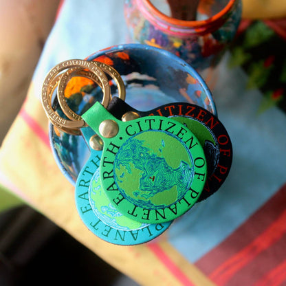 Citizen of Planet Earth Keyring