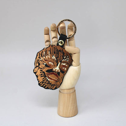 Werewolf Leather Keyring
