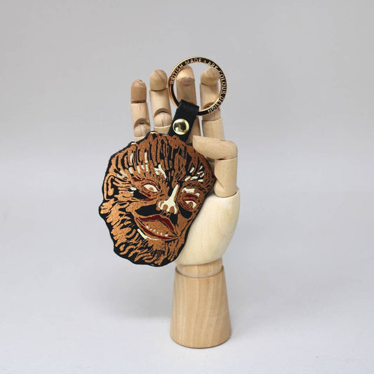 Werewolf Leather Keyring