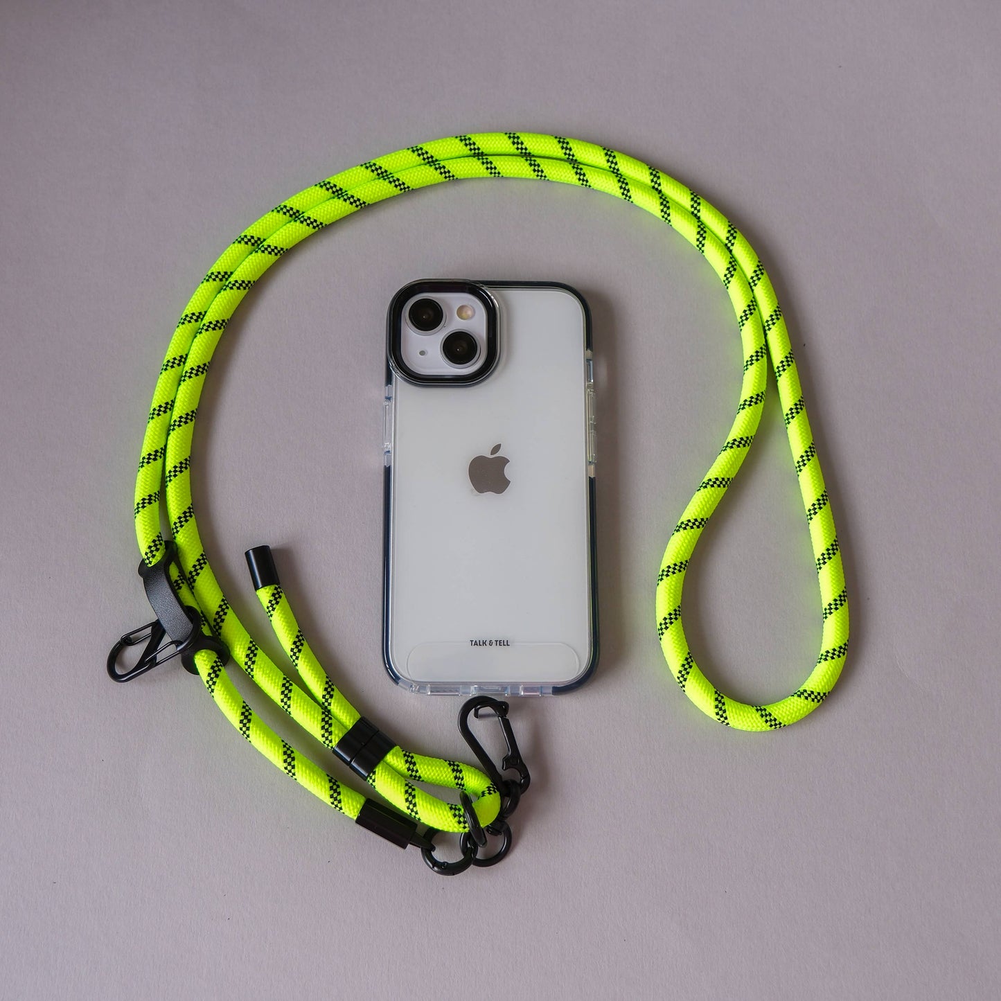 Crossbody Lanyard Phone Strap in Neon Glow