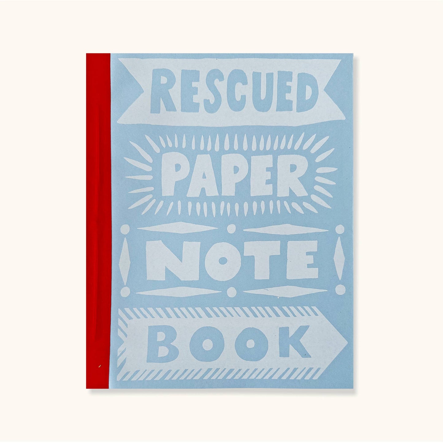 Large Rescued Paper Notebook