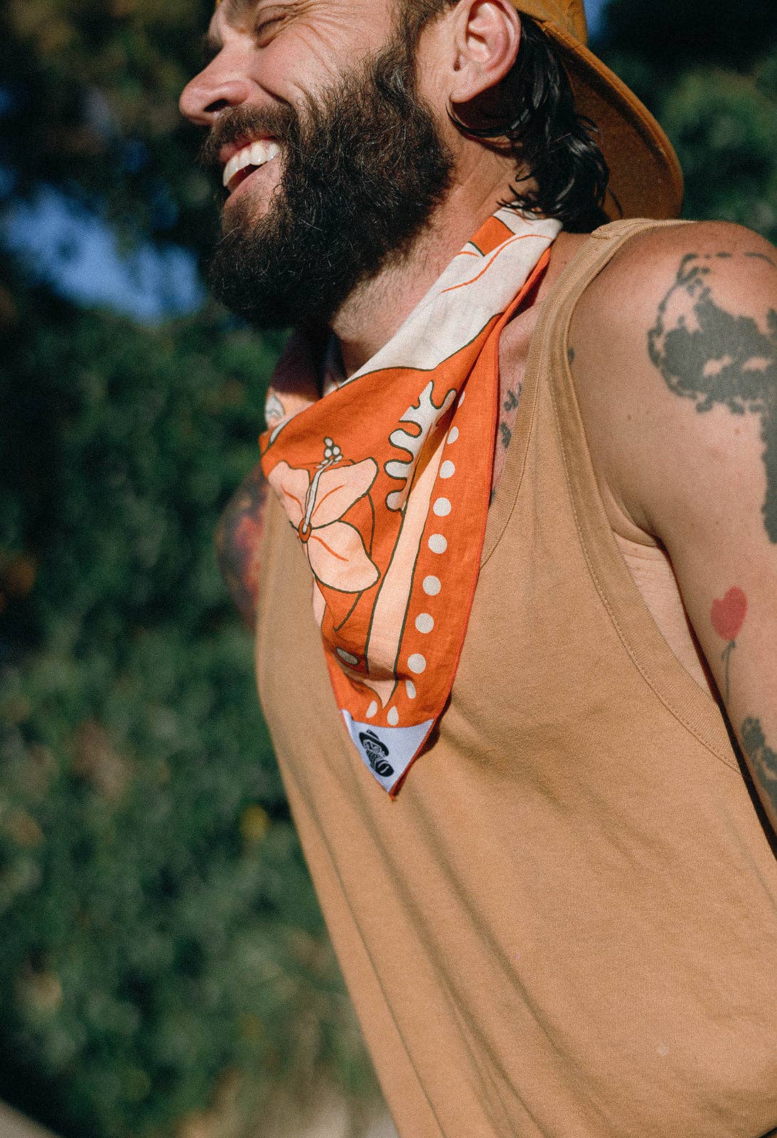 Na'Pali Coast Organic Cotton Bandana