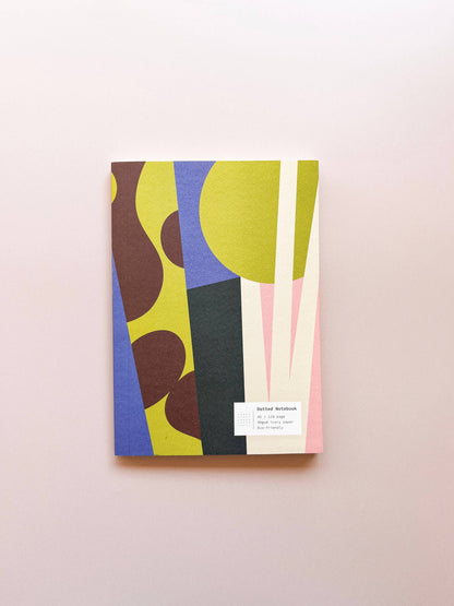 Jane Dotted Lay-Flat Notebook