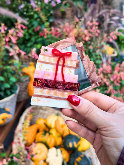 Bow Bookstack Compact Mirror