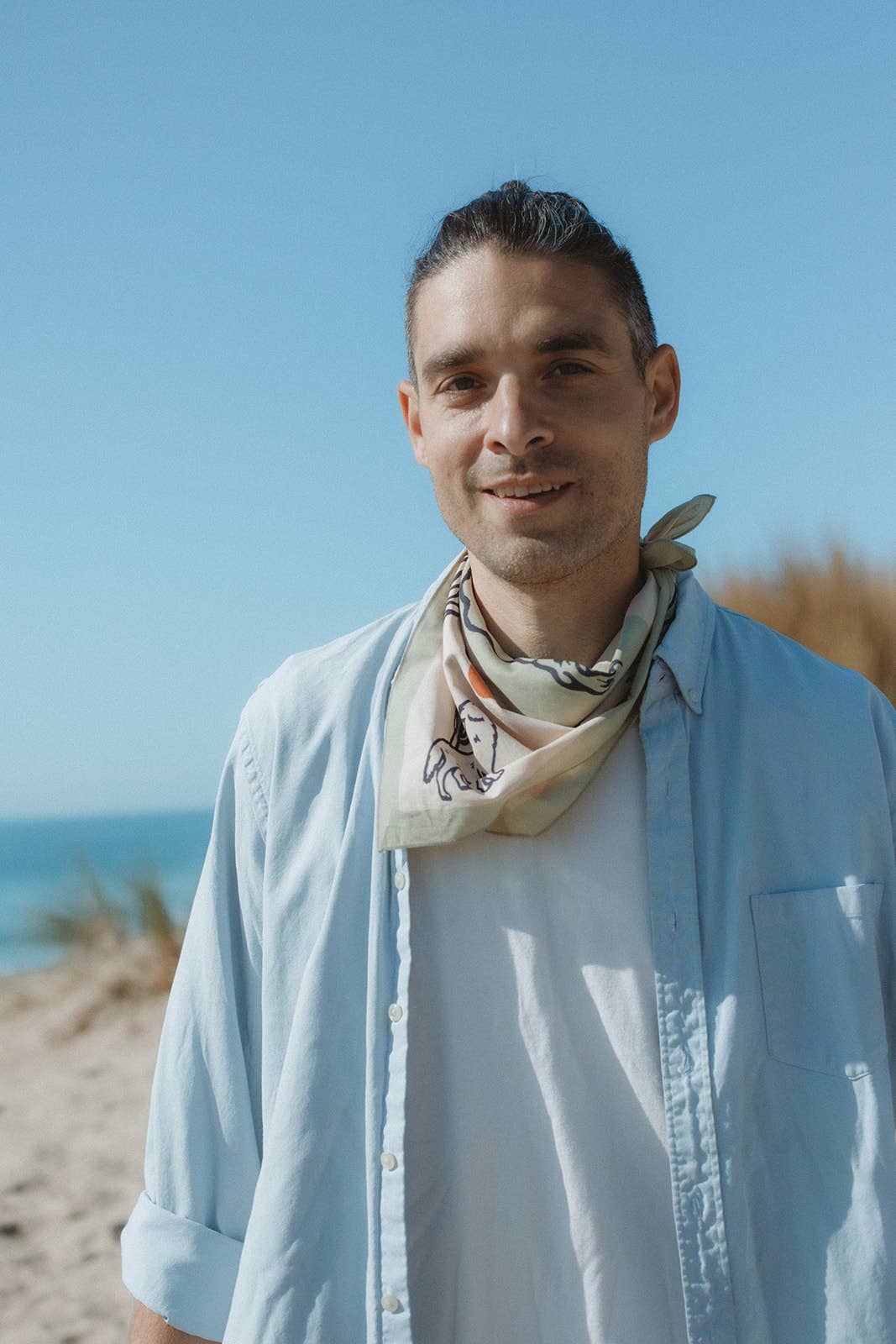 Surfing Through Sands Organic Cotton Bandana