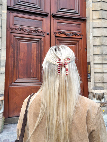 Coquette Bow Claw Hair Clip