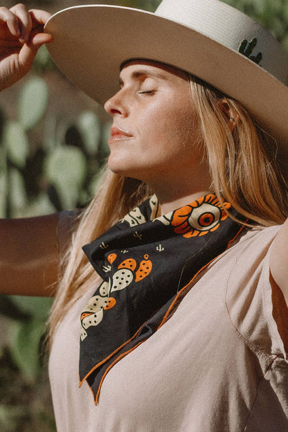 Cactus Dream Organic Cotton Bandana