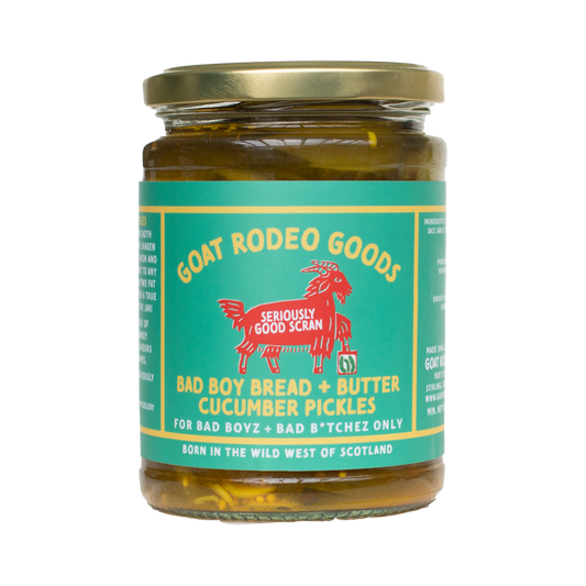 Bad Boy Bread & Butter Cucumber Pickles