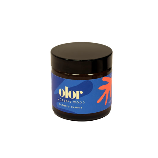 Coastal Wood Mini Jar Candle