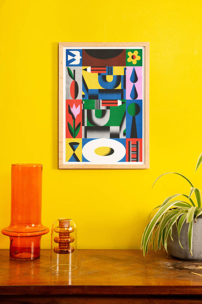 If you were the architect A3 Print by ZEBU