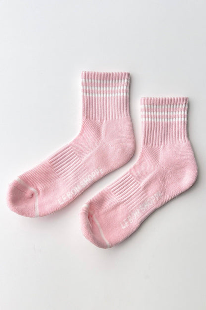 Girlfriend Socks in Peony