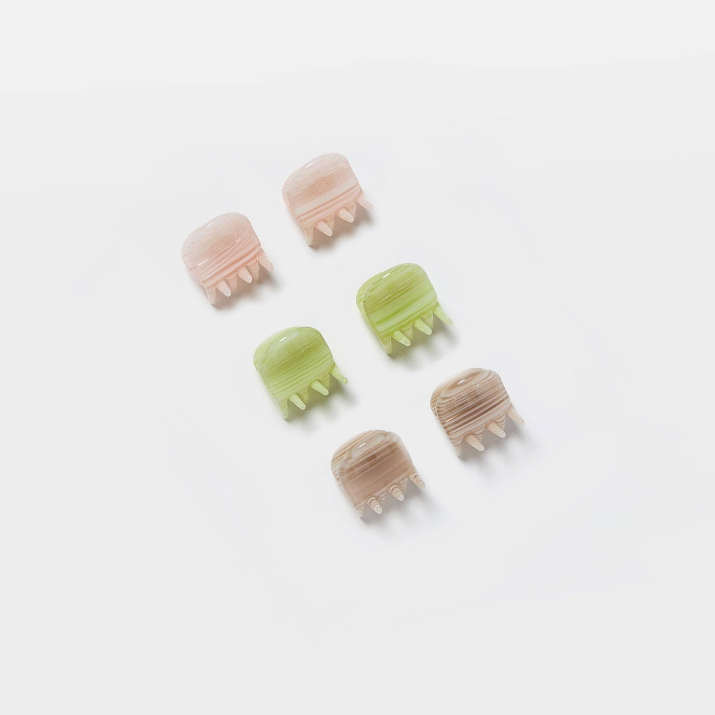Micro Hair Claws in Zen
