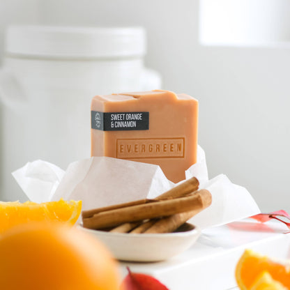 Sweet Orange & Cinnamon 100% Natural Soap