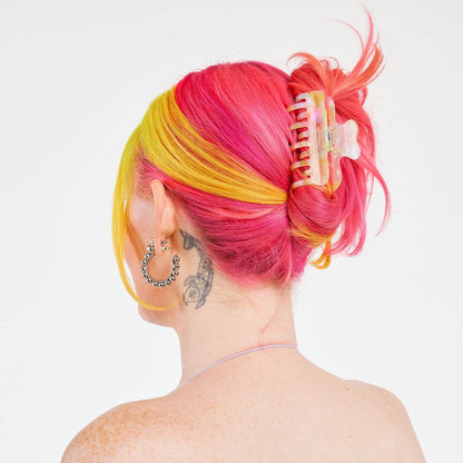 Jojo Hair Claw Small in Sherbet Jelly