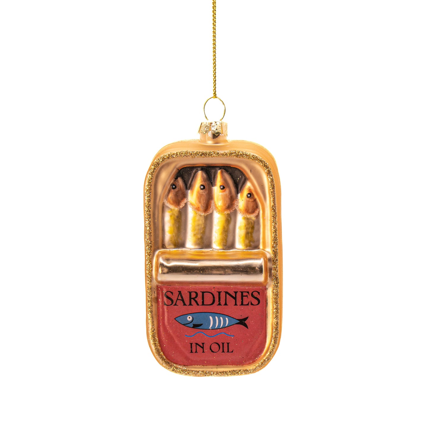 Sardine Tin Christmas Bauble
