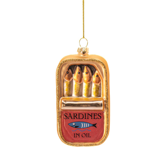 Sardine Tin Christmas Bauble