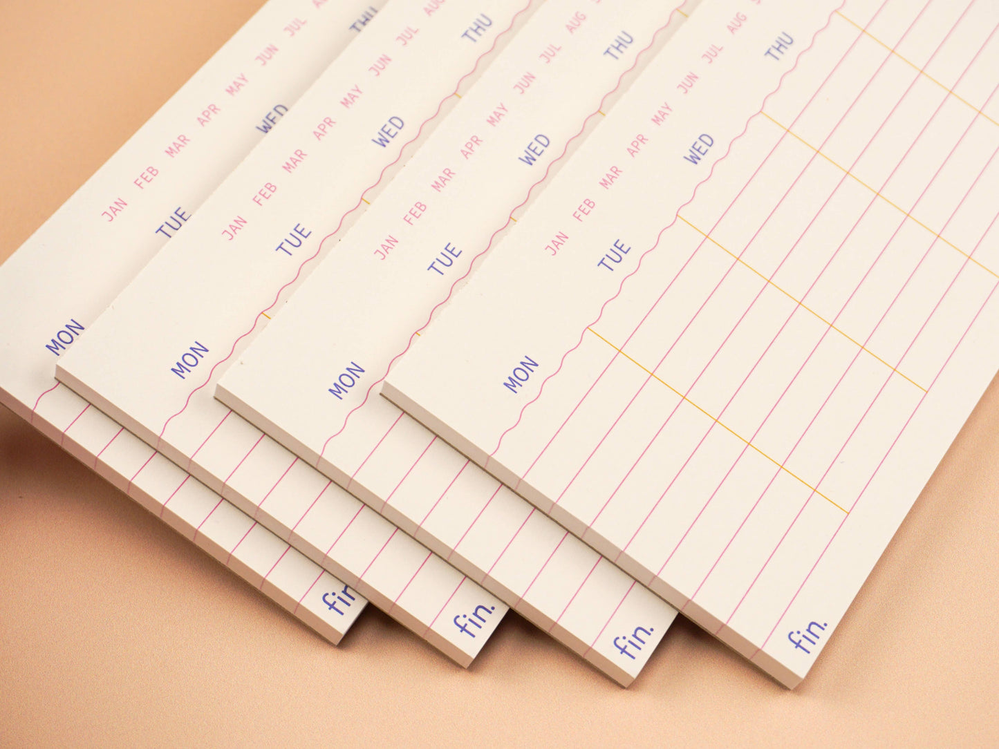 Mini Undated Weekly Planner in Jazz