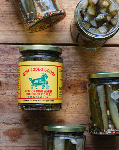Hell or High Water Cucumber Pickles