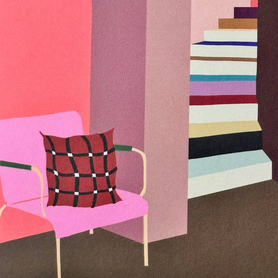 Chair Interior Greetings Card