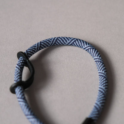 Wrist Phone Strap in Blue Stripe
