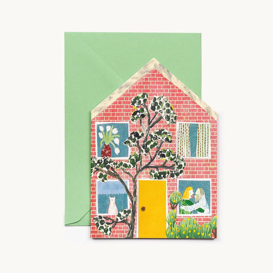 Townhouse Greetings Card