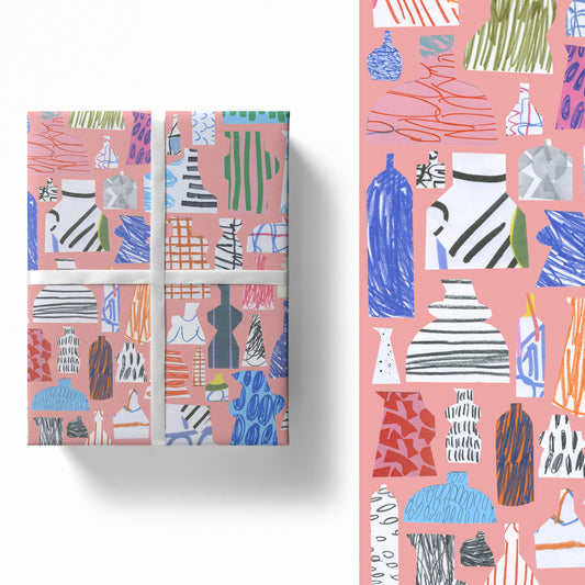 Studio Ceramics Gift Wrap Sheet