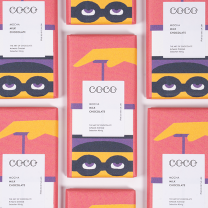 Mocha Milk Chocolate Bar