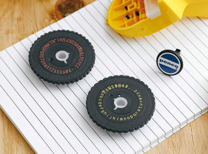 Penco Tape Writer Retro Label Maker in Yellow