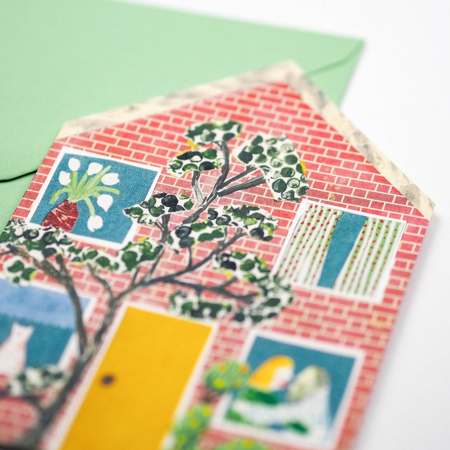 Townhouse Greetings Card