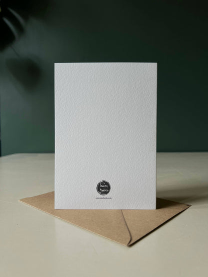 Colour Cloud Greetings Card
