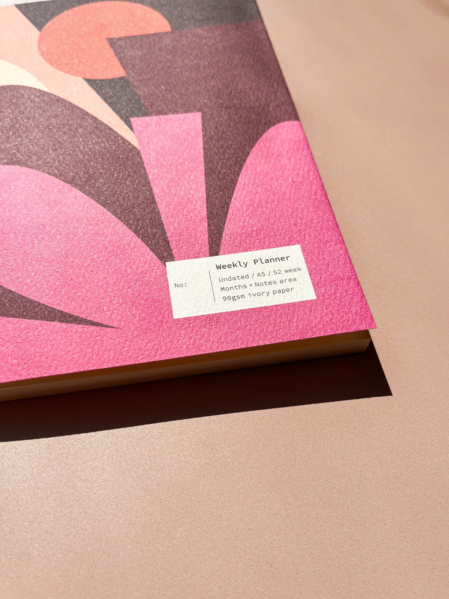 Hubi Weekly Planner Lay-Flat Notebook