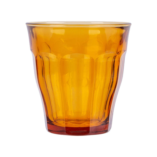 Picardie Glass Tumbler Amber