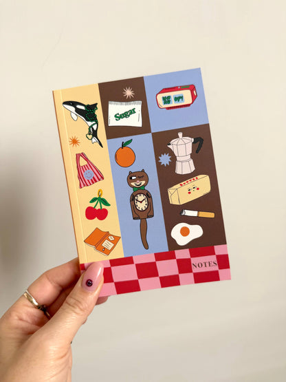 Mini A6 Lined Trinket Notebook