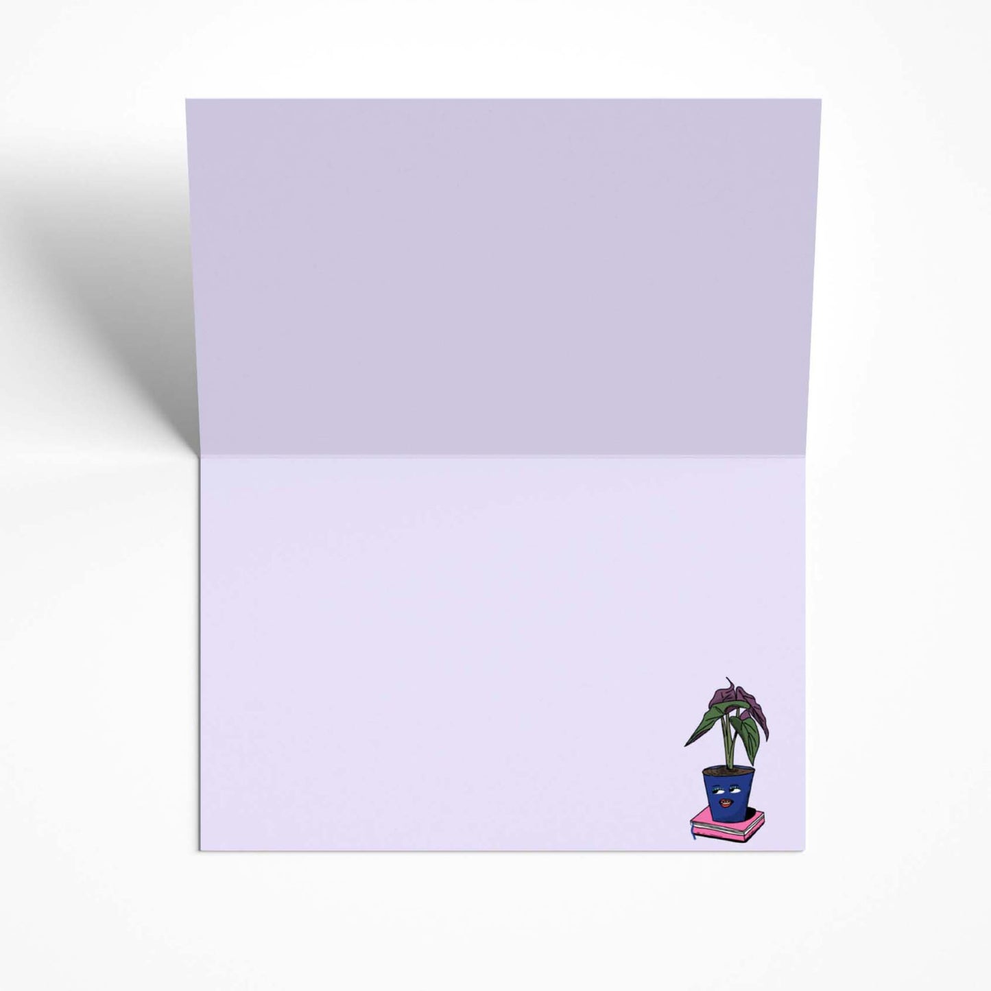 What Plants Talk About Greetings Card