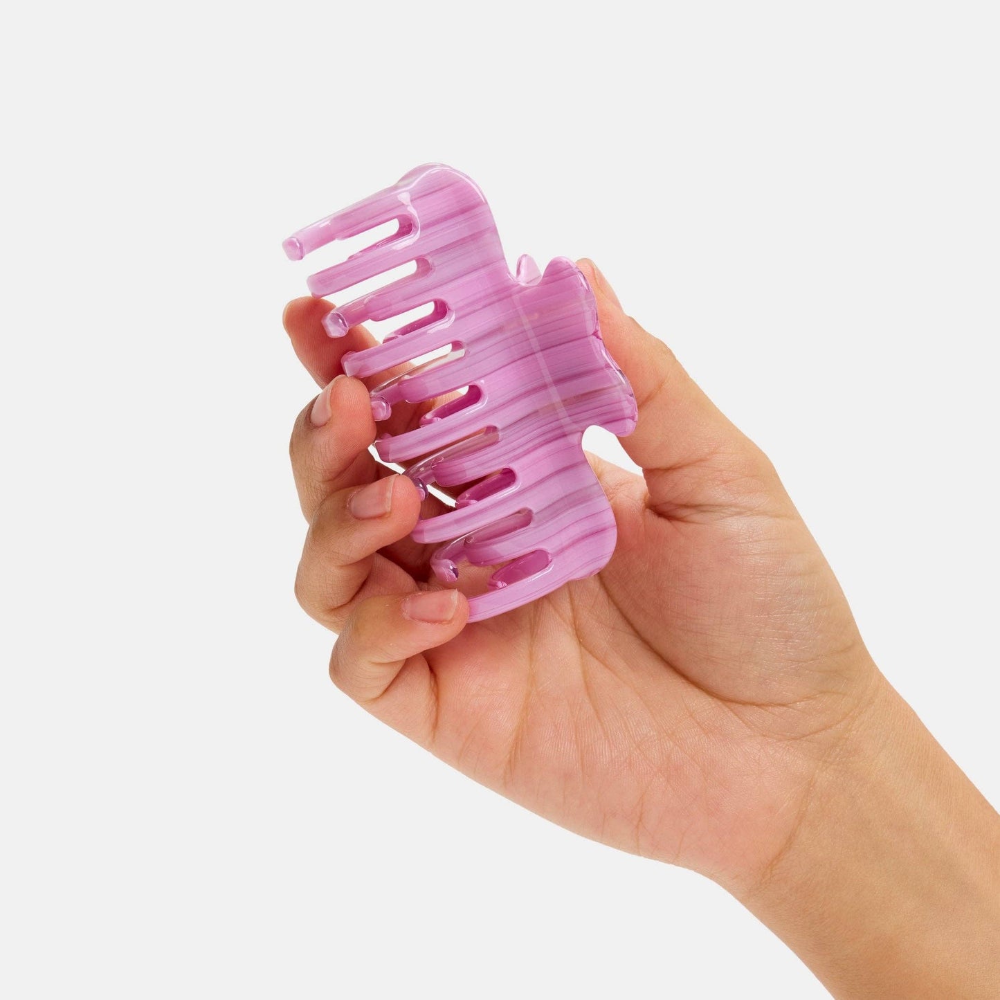 Jojo Hair Claw Small in Petunia
