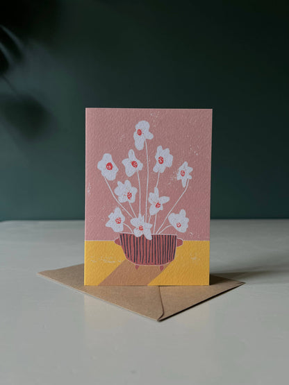 Hibiscus Greetings Card
